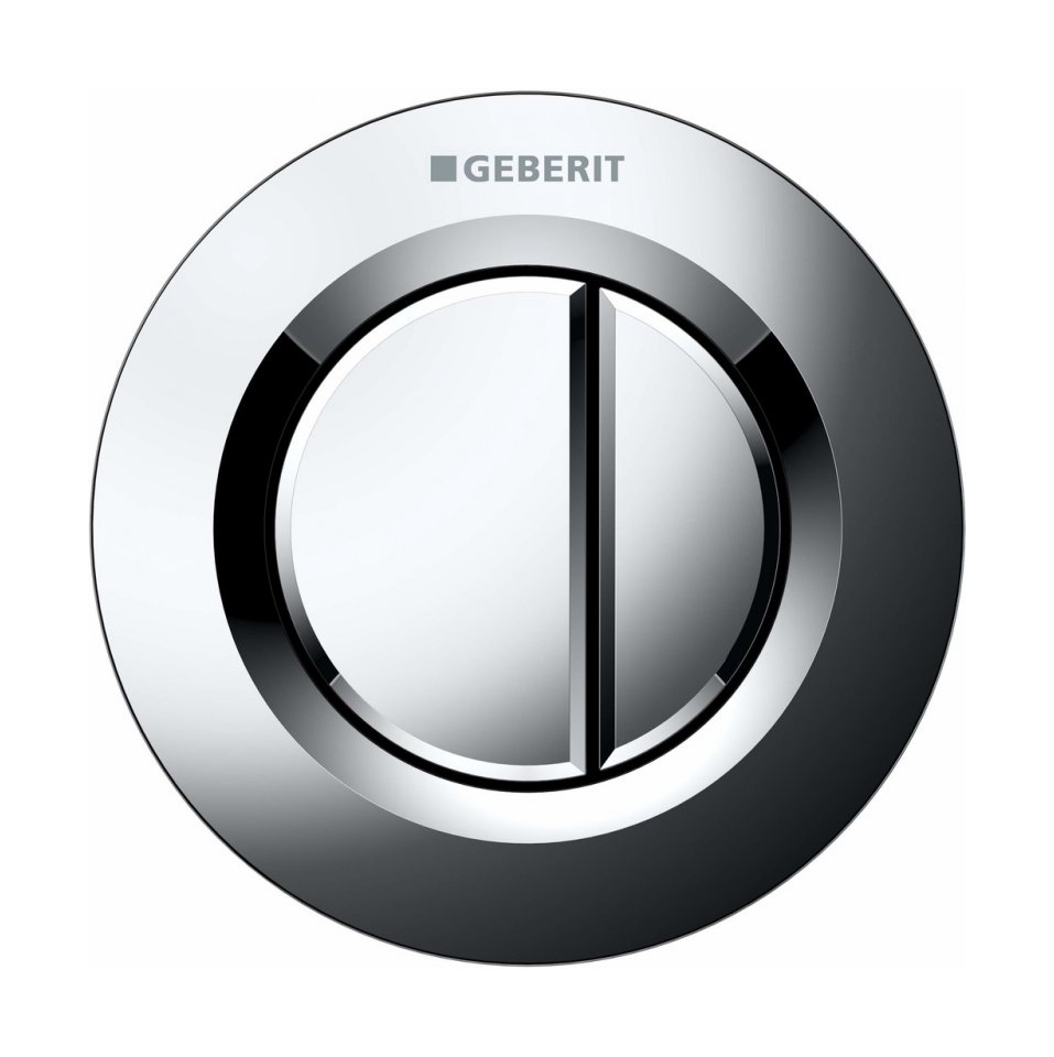 Geberit Typ 01 przycisk spłukujący do WC chrom błyszczący 116.043.21.1