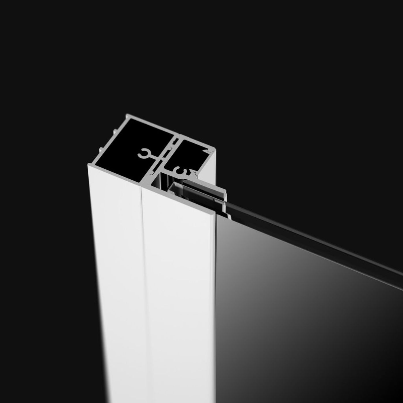 Radaway Nes profil poszerzający + 2 cm chrom P01-276200001 - Wysyłka w 24h