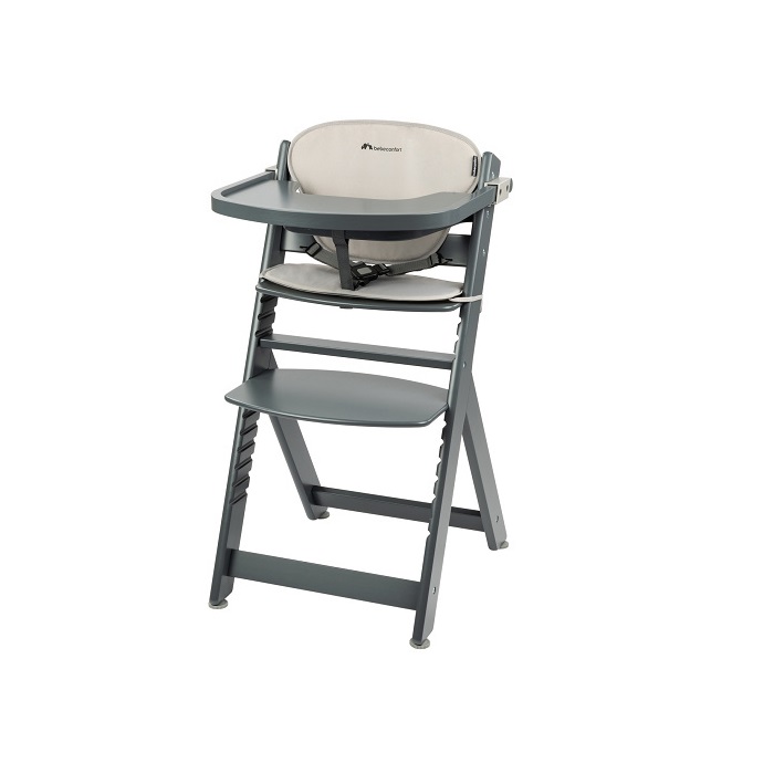 Bebe Confort Timba - krzesełko do karmienia-Gray Mist
