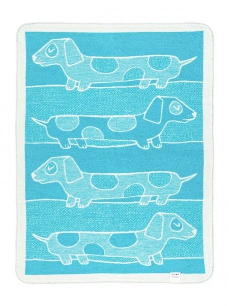 Kocyk bawełniany dla dzieci 75x100 wz. 2163-2 Jamniczki