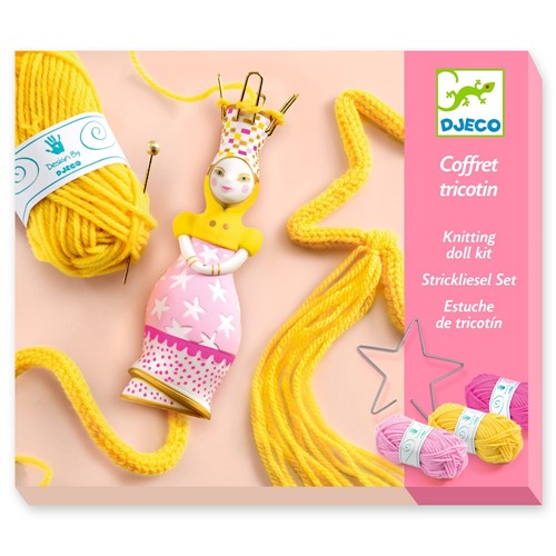 Djeco Zestaw artystyczny z wełną KSIĘŻNICZKA