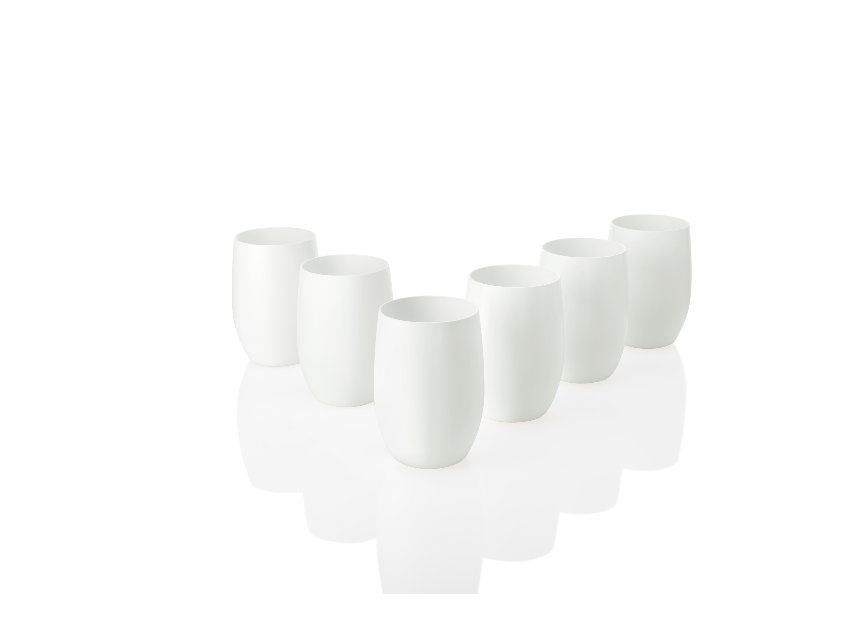 Ernesto Kieliszki do wina \ kieliszki do szampana \ kieliszki do wody, 6 sztuk Szklanki do wody, Biały