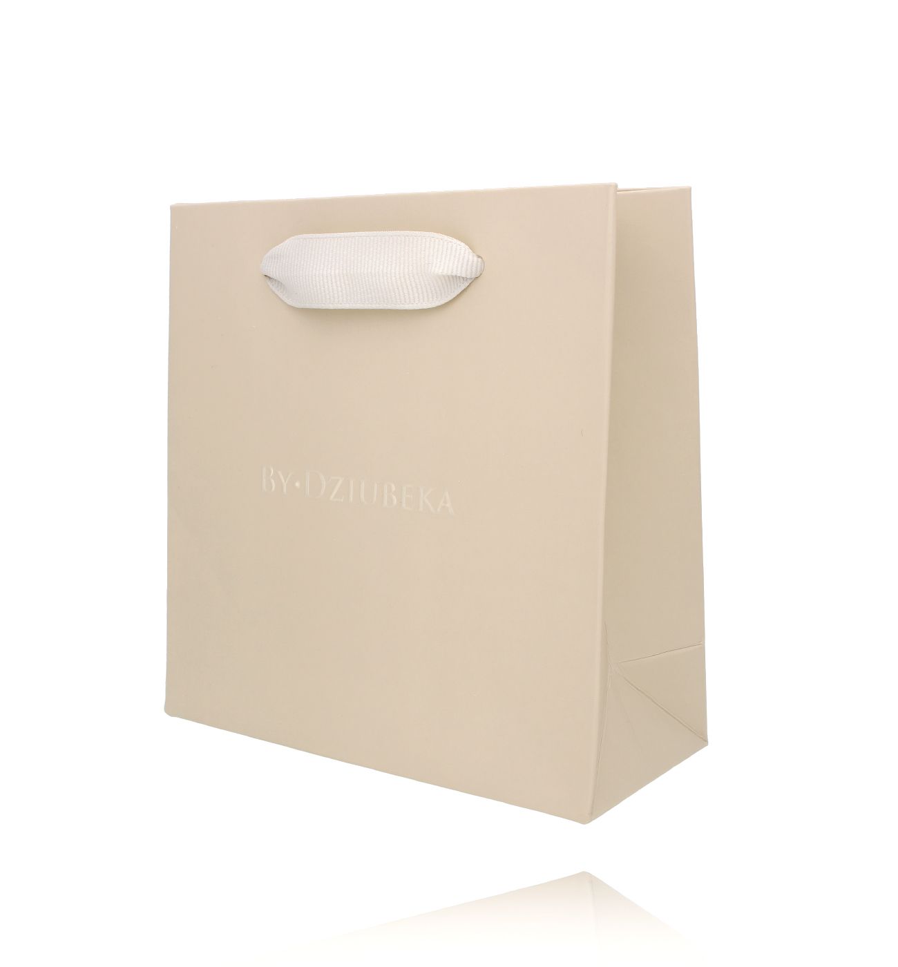 Torebka prezentowa beżowa mała OPA0260