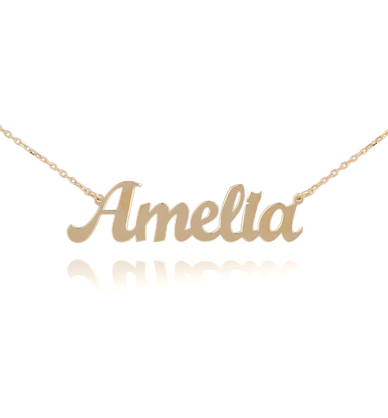Naszyjnik pozłacany AMELIA NAT0225