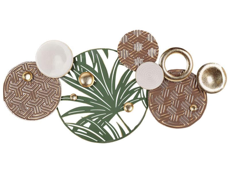 Dekoracja ścienna Krypton Metal Kolorowy 1 szt.