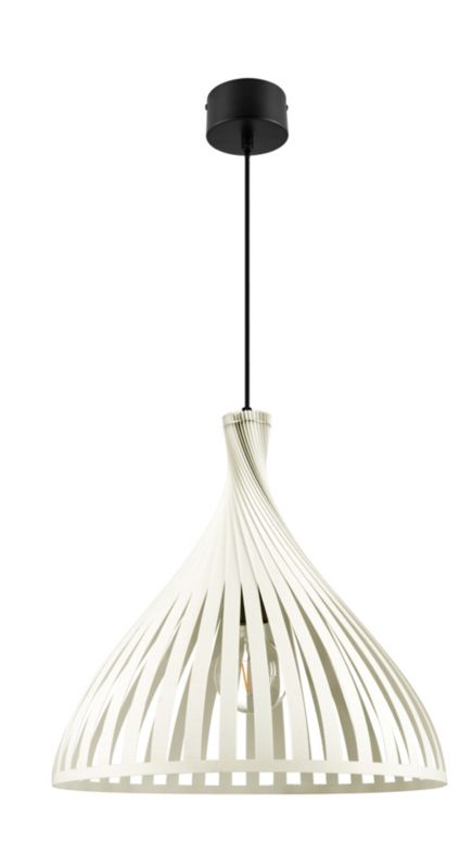 Lampa wisząca GoodHome Crozon 1-punktowa E27 biała