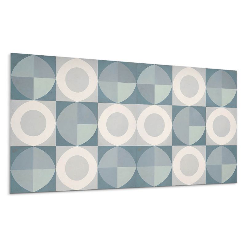 Panel samoprzylepny Wallfluent 120x60 cm Abstrakcyjne figury i okręgi 1 szt.