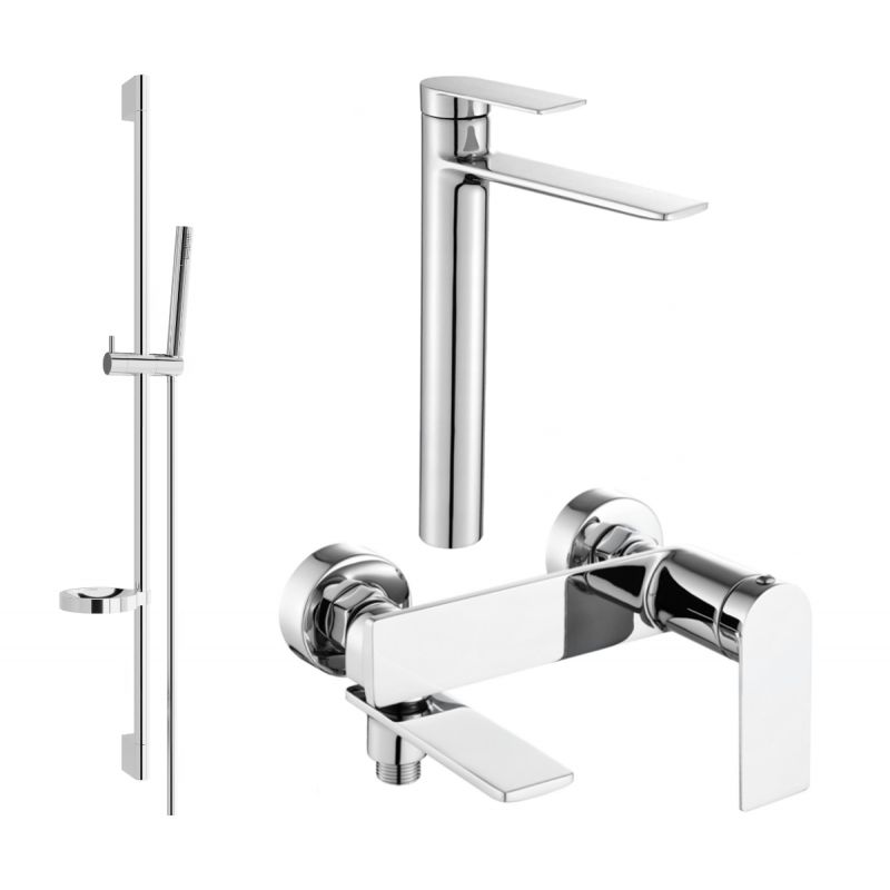 Zestaw wannowy Mexen Zero chrom 7113DS70-00 1 szt.