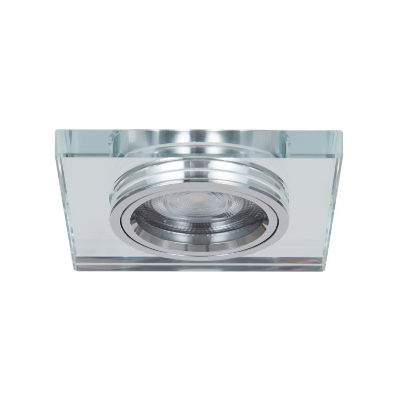 Oczko kwadratowe GoodHome Octave 345 lm 2700 K szkło