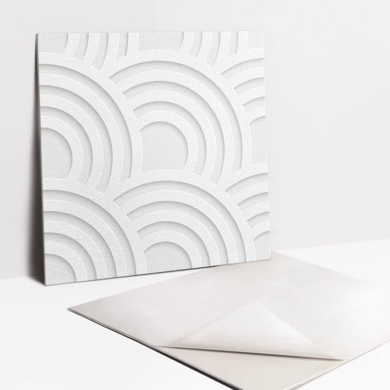 Kafelki samoprzylepne Tulup 30x30 cm Regularna tekstura 9 szt.