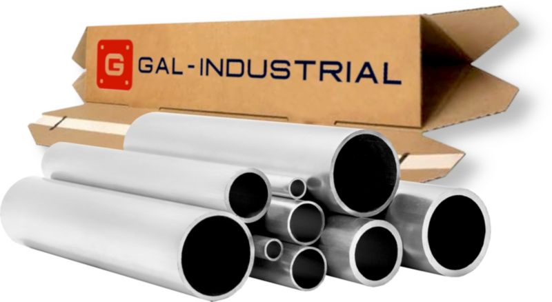 Rura Aluminiowa Okrągła GAL-INDUSTRIAL 10x2mm fi 10 310cm Rurka Aluminium+Cięcie na wymiar 1 szt.