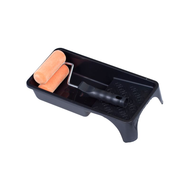 Zestaw malarski FAVORITE, SMALL nr 50, wałek Flock 10 cm, do farb na bazie wody, 4 elementy