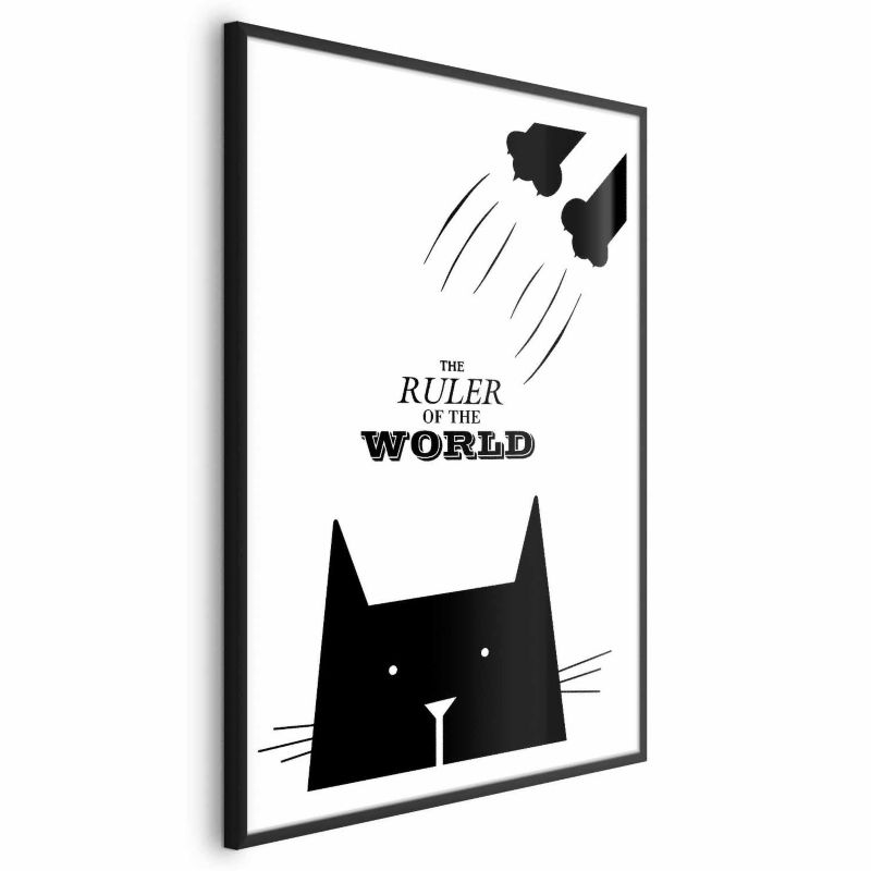 Plakat Artgeist Król świata 40x60 cm z ramą czarną 1 szt