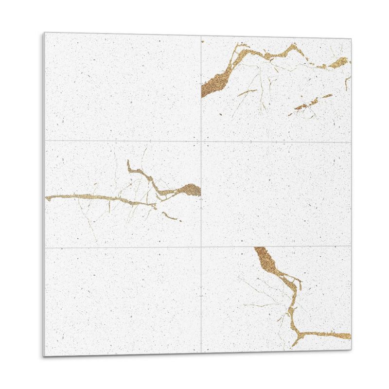 Kafelki samoprzylepne Wallfluent 50x50 cm Elegancki design marmuru 4 szt.