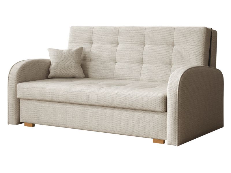 Kanapa rozkładana MIRJAN 24 Viva Gold III beżowa plecionka 1 szt.