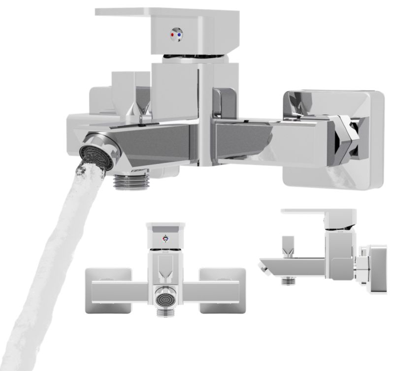 Bateria Wannowa Łazienkowa Granitan Caro 1szt