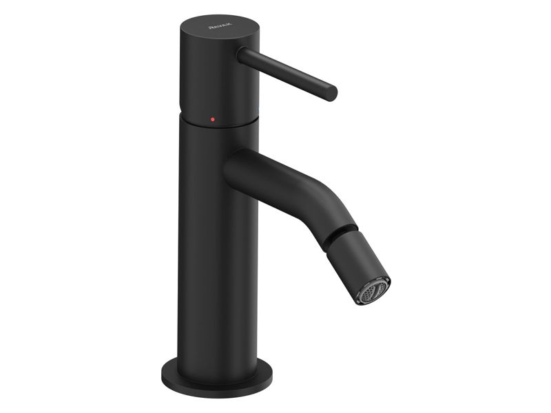 Bateria bidetowa Ravak stojąca Espirit ES 056.20BLM 154 mm bez korka, czarny mat 1 szt