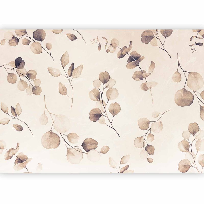 Fototapeta flizelinowa Artgeist 110g/m2 Kwiaty biała 100x70 (2 części) 10045ab rolka 1 szt