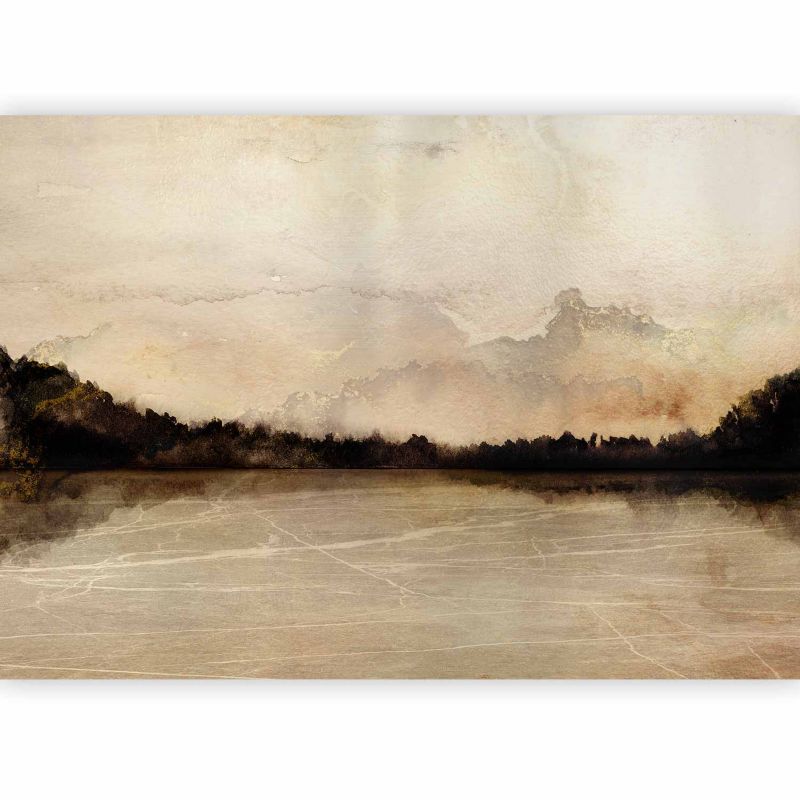 Fototapeta flizelinowa Artgeist 170 g/m2 wodoodporna Pejzaże szara 200x140 (4 części) 0507aa rolka 1 szt