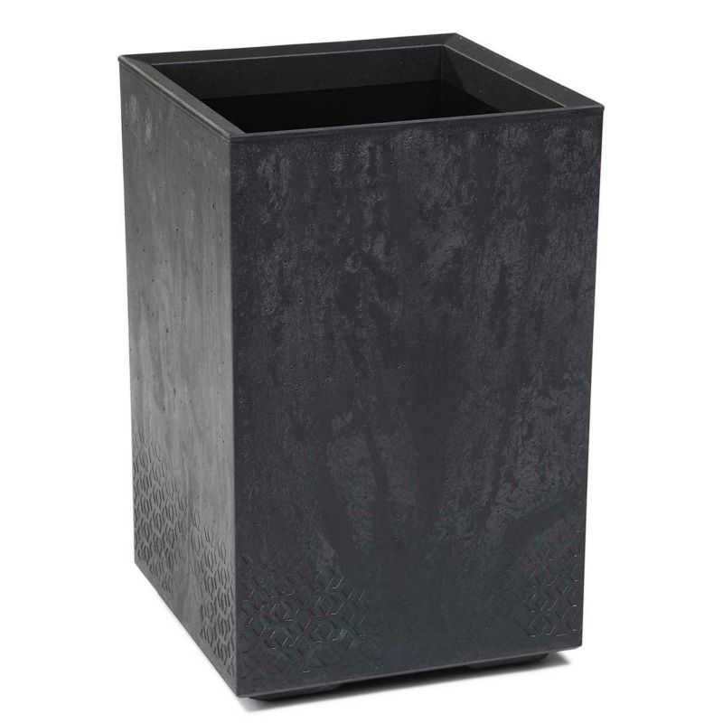 Donica HowHomely Tworzywo ECO Czarne 39x58 cm 1 szt.