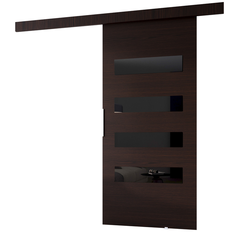 Drzwi przesuwne pokojowe 90 wenge FELIX