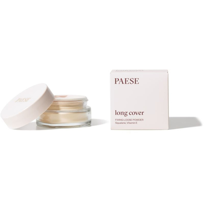 Paese Long Cover Puder Sypki Utrwalający, Light Beige, 6 g