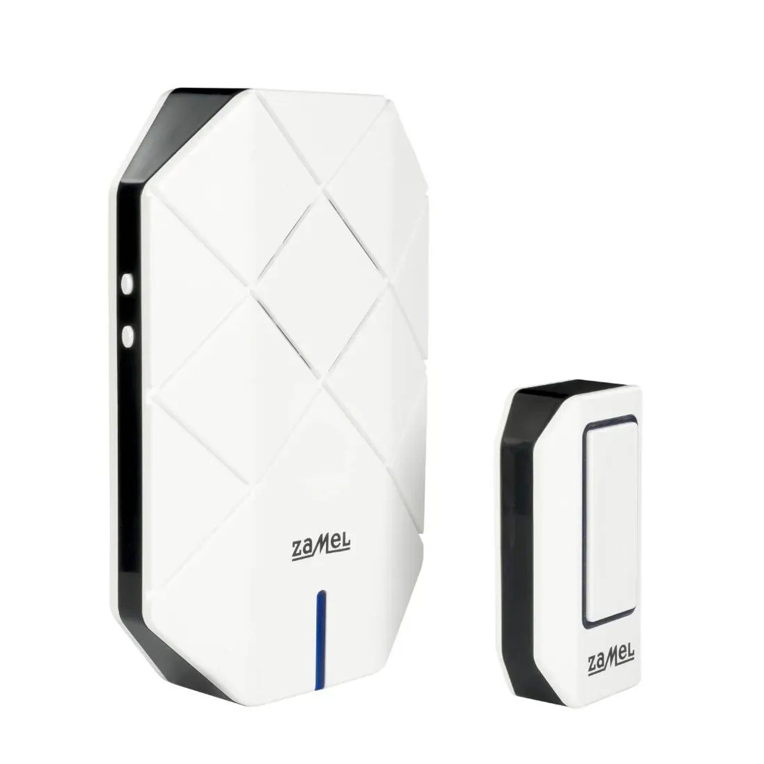 Zamel Dzwonek bateryjny Jazz biały