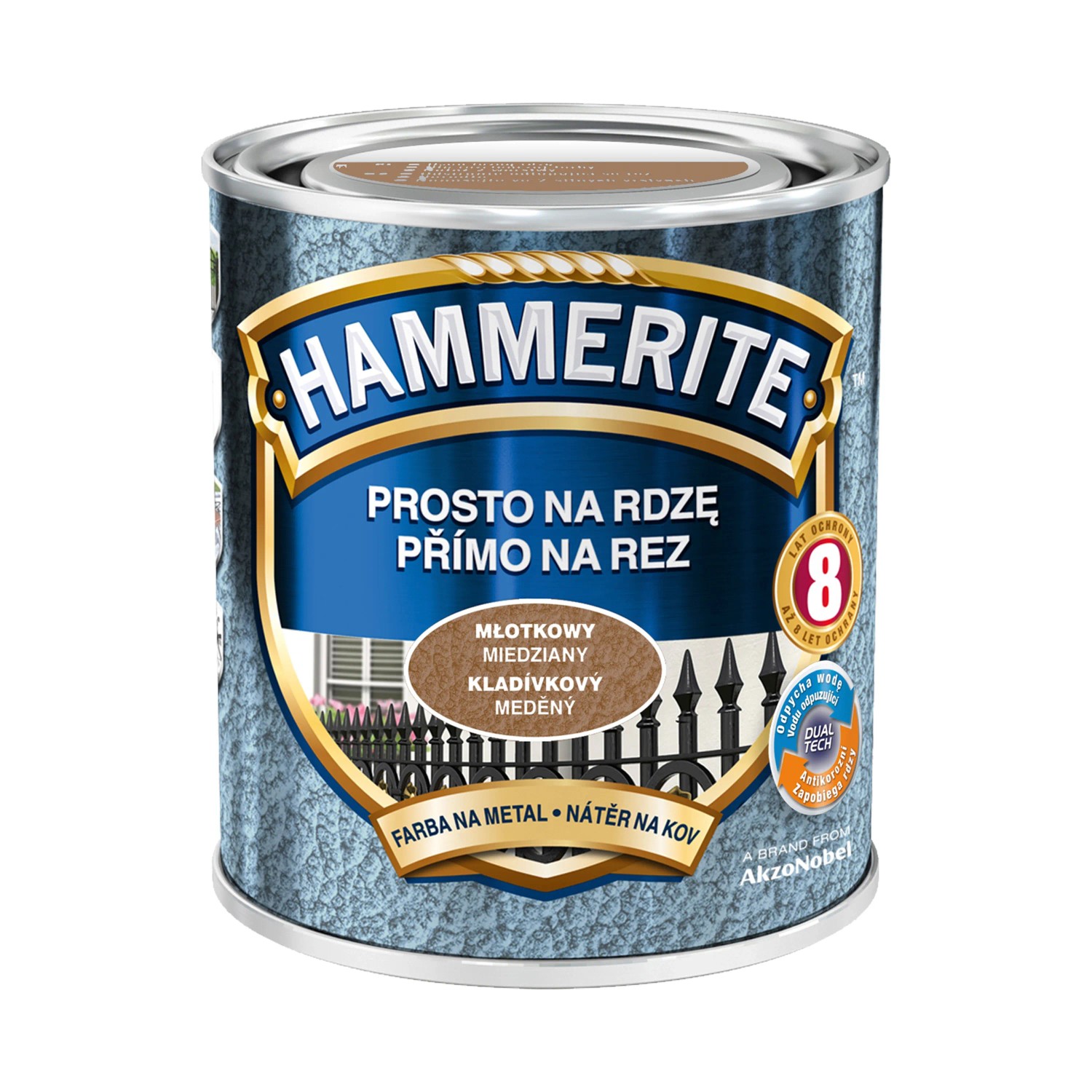Hammerite Emalia antykorozyjna miedziany młotkowy 700 ml