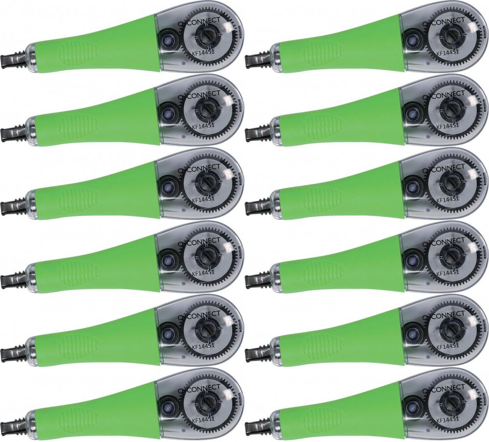 12x Korektor w taśmie Q-Connect, Dynagrip, 4.2mmx10m