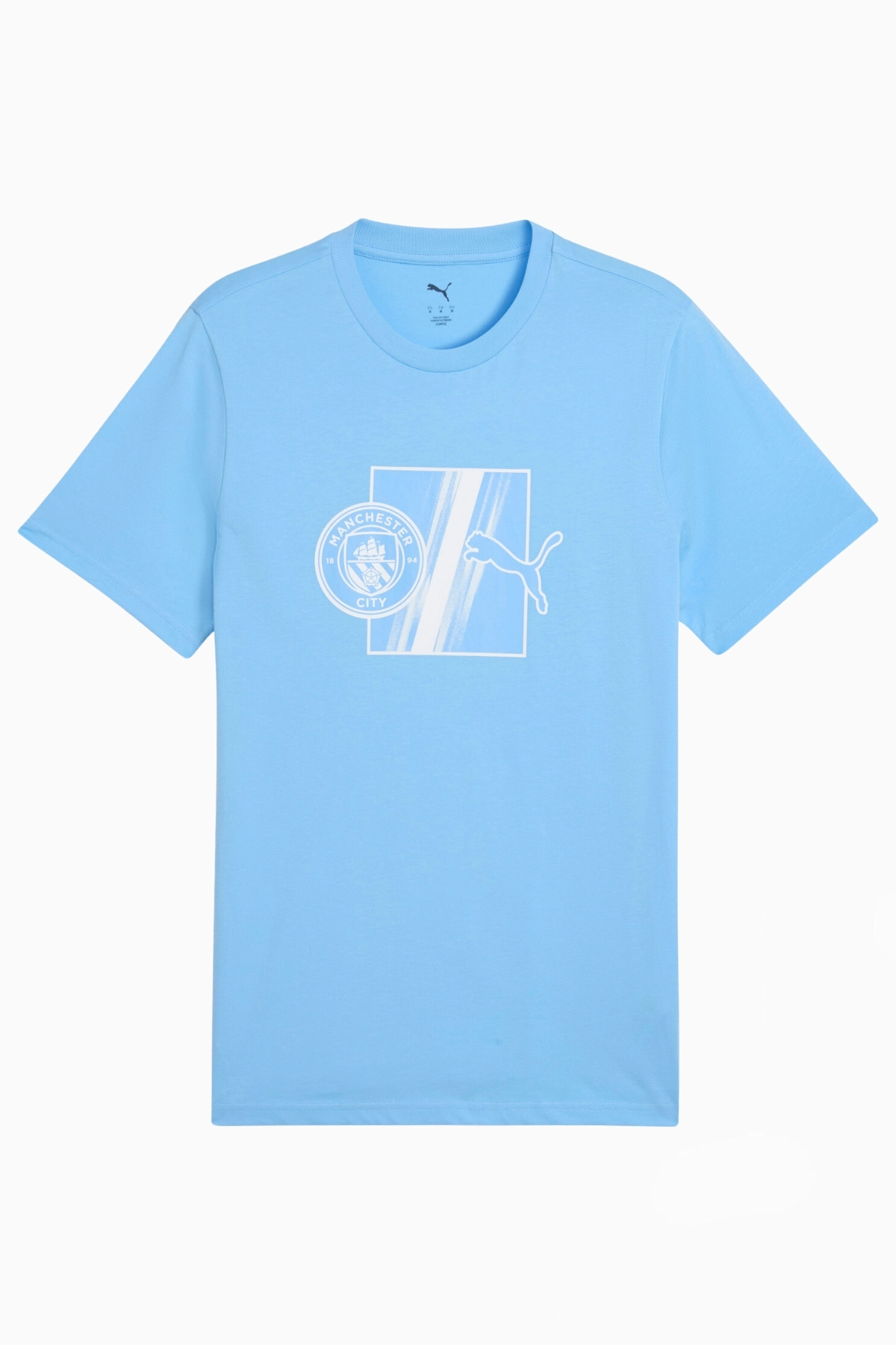 Koszulka Puma Manchester City 25/26 FtblCulture Tee - Błękitny