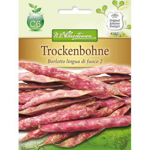 1 szt, Bab törpe Borlotto lingua di fuoco 2 - Magok: Mod de ambalare: 1 db