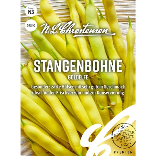 1 szt, Stangebohne Goldelfe - Samen: Ilość w opakowaniu: 1 Stück