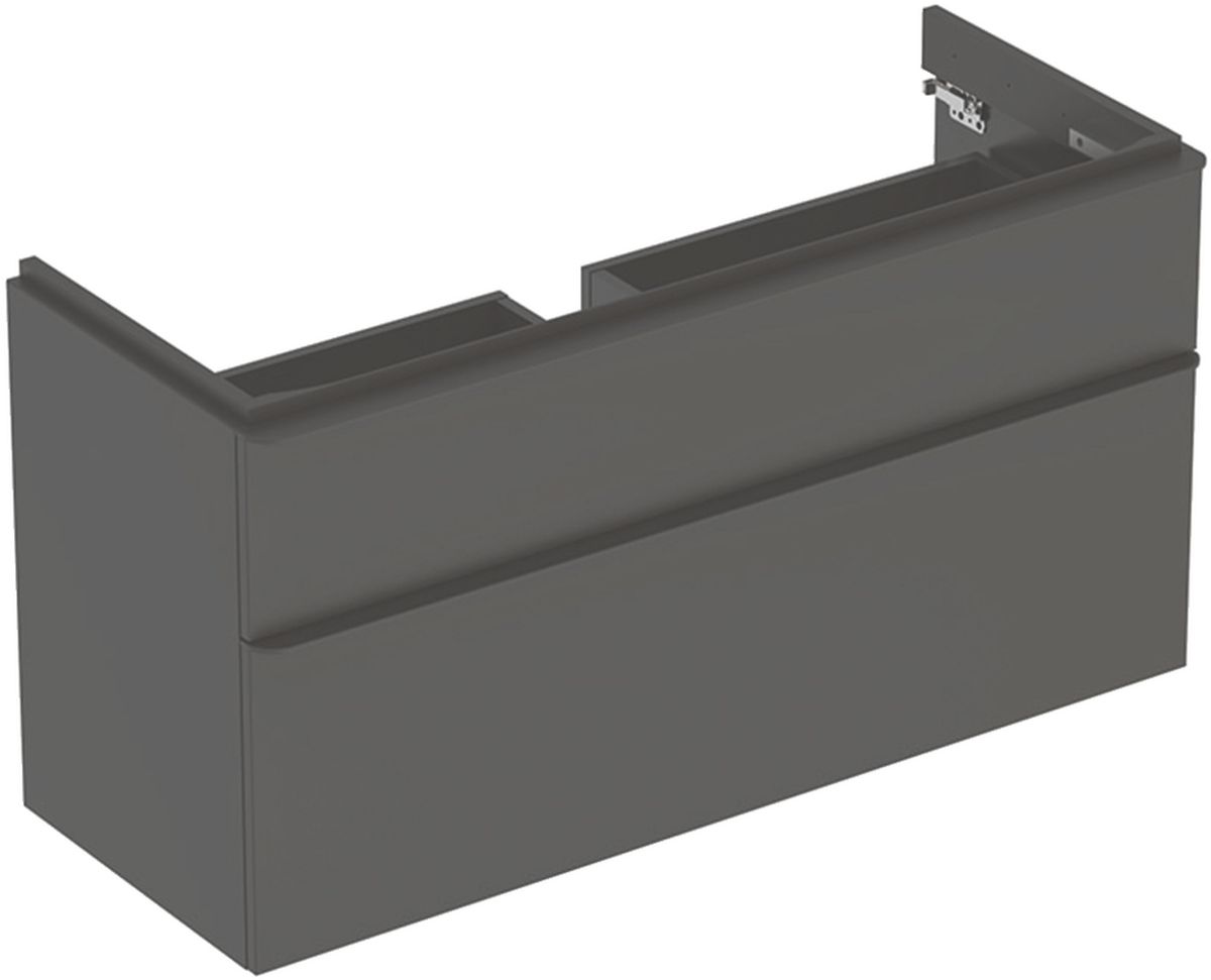 Geberit Smyle Square szafka 118,4 cm podumywalkowa wisząca lava mat 500.355.JK.1