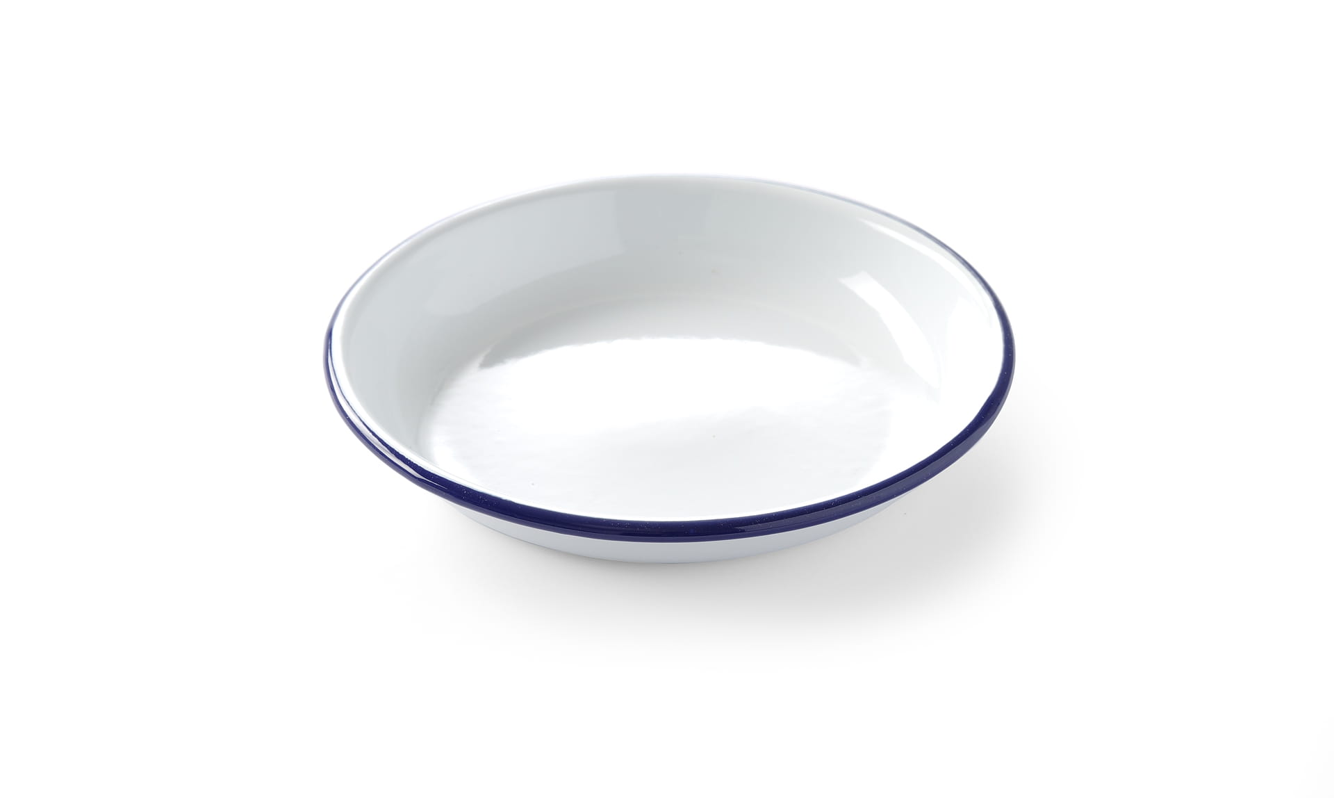 Talerz głęboki 18cm emaliowany Hendi