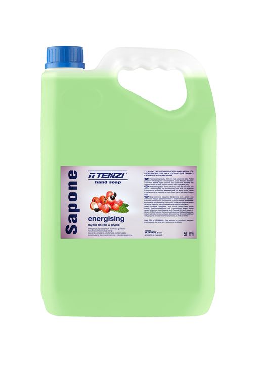 Sapone Energising 0,5L mydło w płynie TENZI