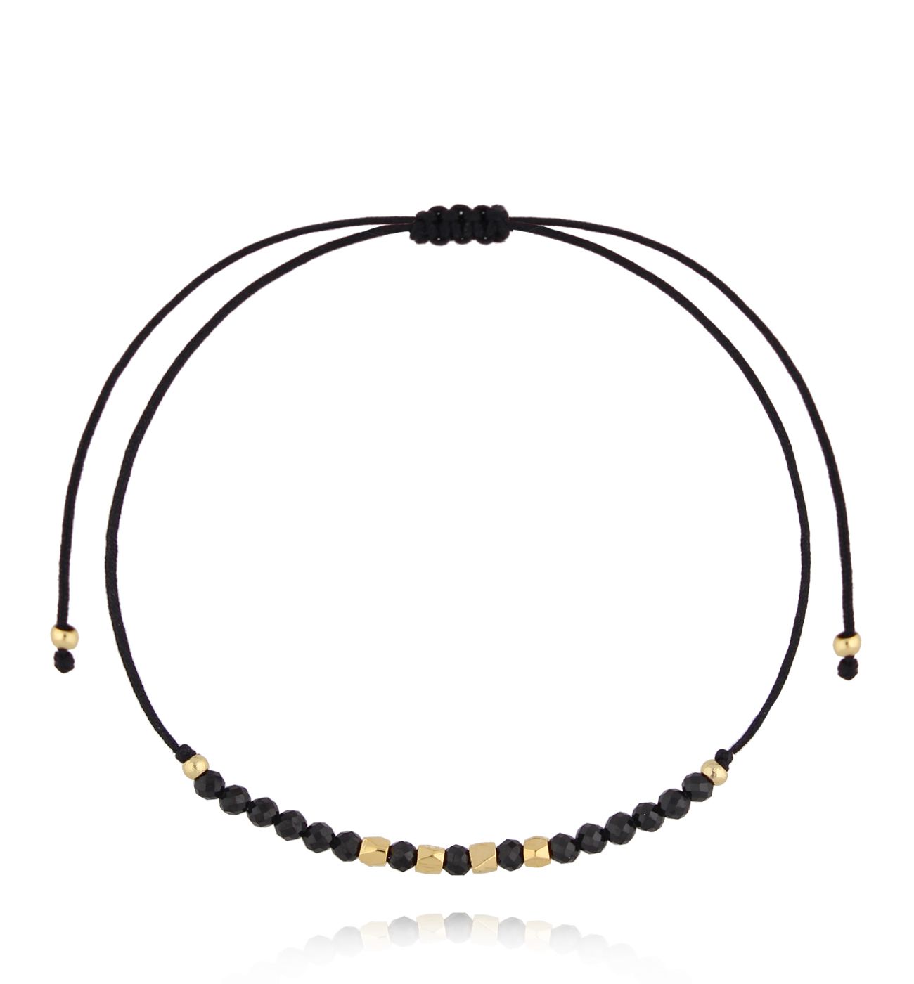 Zestaw czarnych bransoletek BMT0299