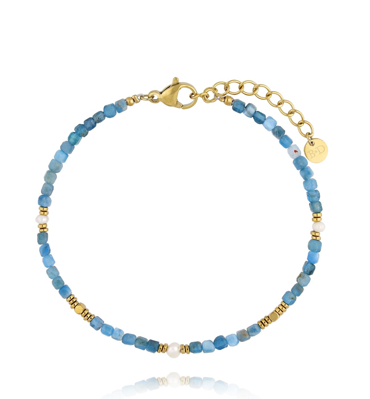 Bransoletka z apatytami Serenity - By Dziubeka