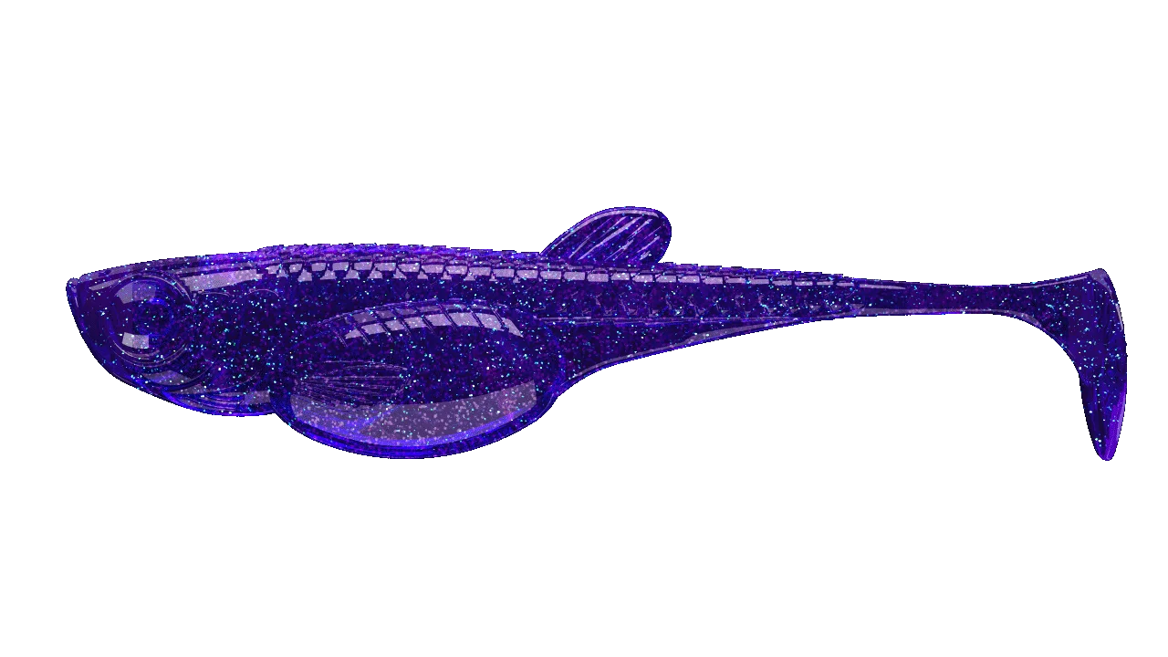 Libra Lures Guma Embrion Shad 5cm #020 Electro Fish