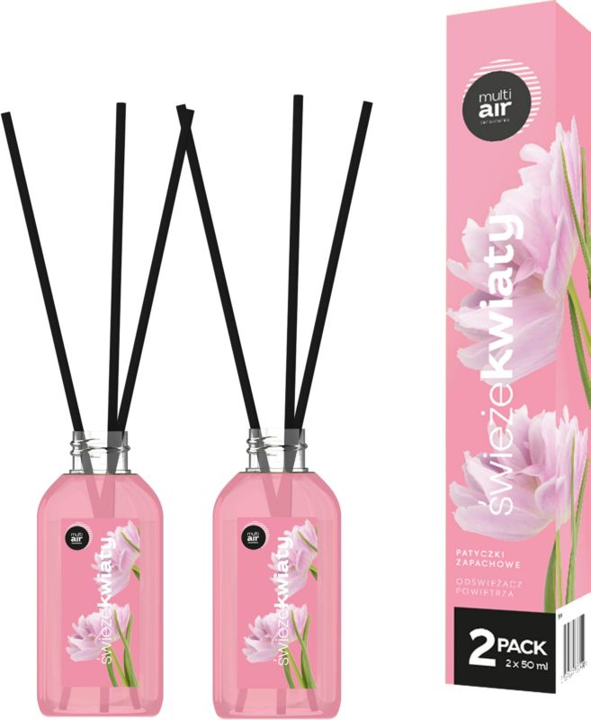 Patyczki zapachowe Multiair świeże kwiaty