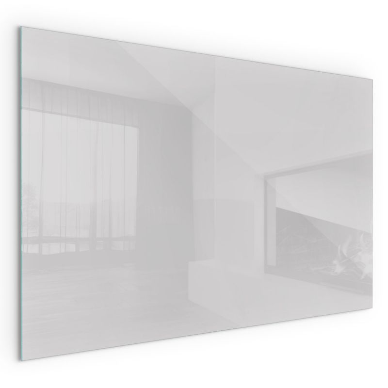 Szklana Podkładka Pod Kominek Prostokąt Wallfluent 100x70 cm Stonowany szary 1 szt.