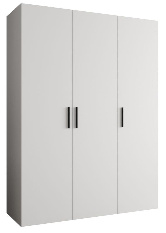 Szafa uchylna Abiks BARI 1 150 wys. 202 cm Biały + u. Czarny 1 szt