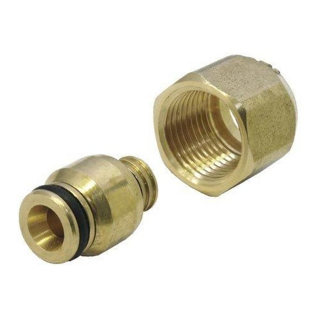Przyłączka mosiężna KAN-therm GW 16 mm G 1/2"