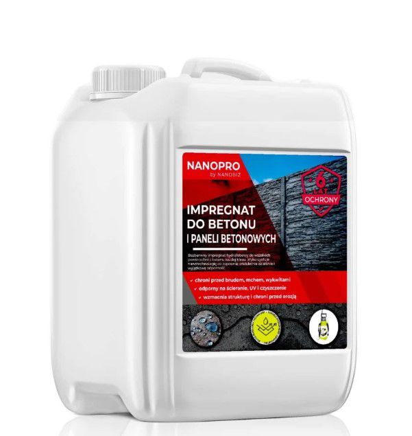 Impregnat Texas 5l do betonu i prefabrykatów 1 szt.