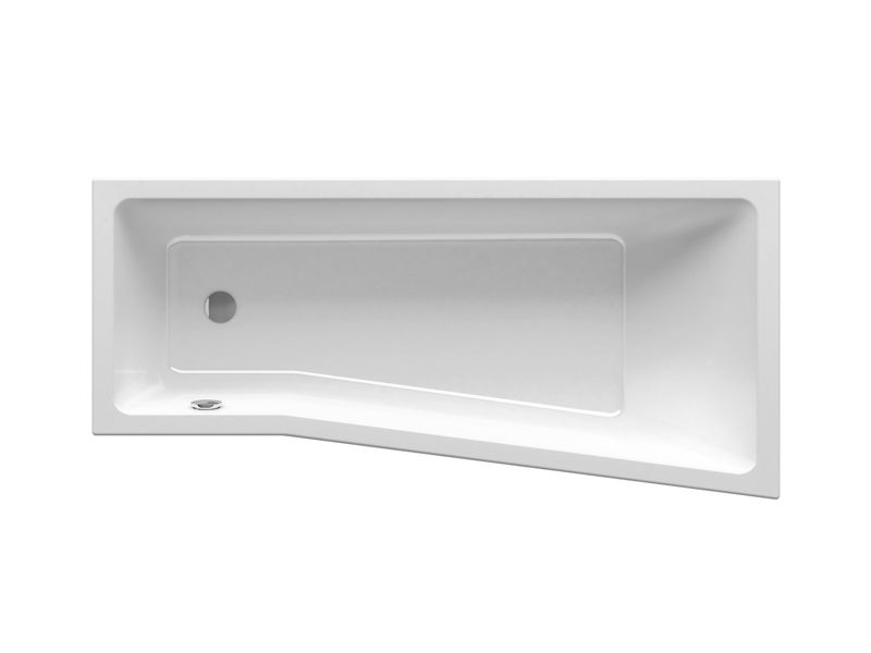 Akrylowa wanna asymetryczna Ravak BE HAPPY II 150x75 L snowwhite 1 szt