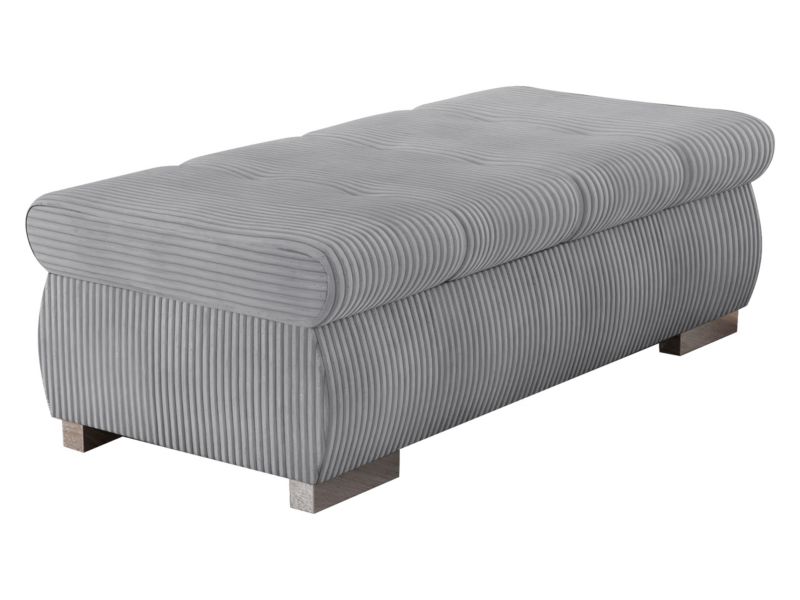 Pufa MIRJAN 24 Orkan Duża jasny szary 1 szt.