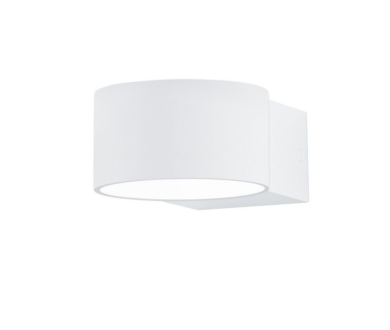 Kinkiet ścienny Trio Lacapo biały LED 4.3W 3000K 430lm IP20 wym: 6 x 10,5 x 10,5 cm - 1 szt.