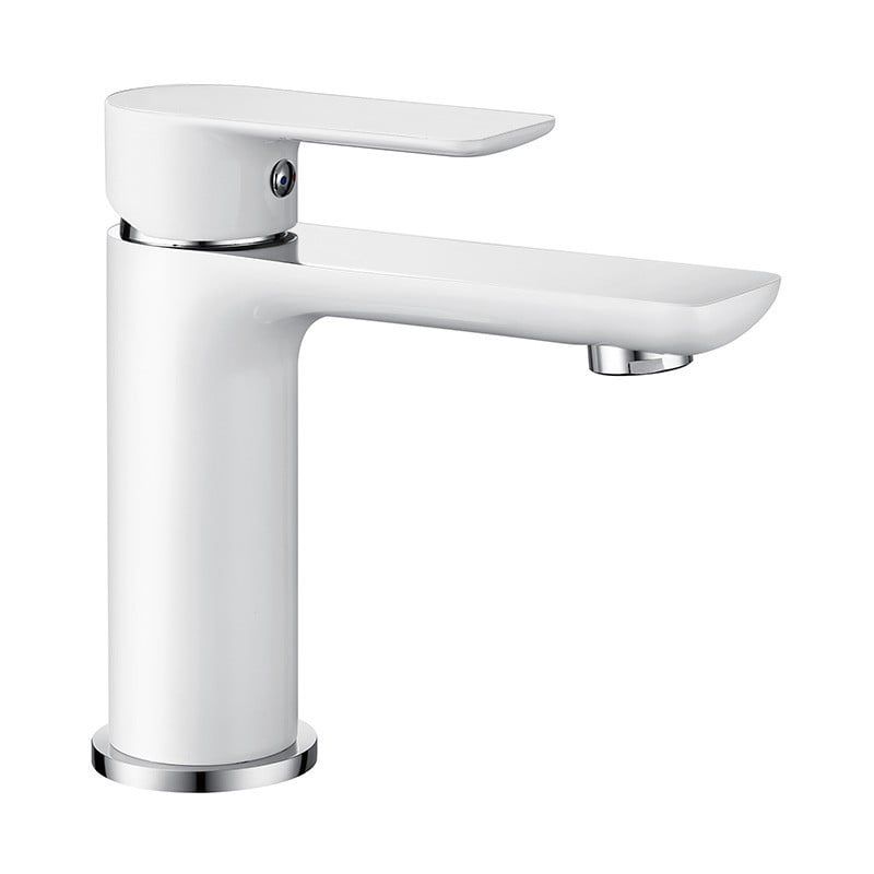 Bateria umywalkowa Mexen Alfa biały/chrom 16x17 cm 1 szt.