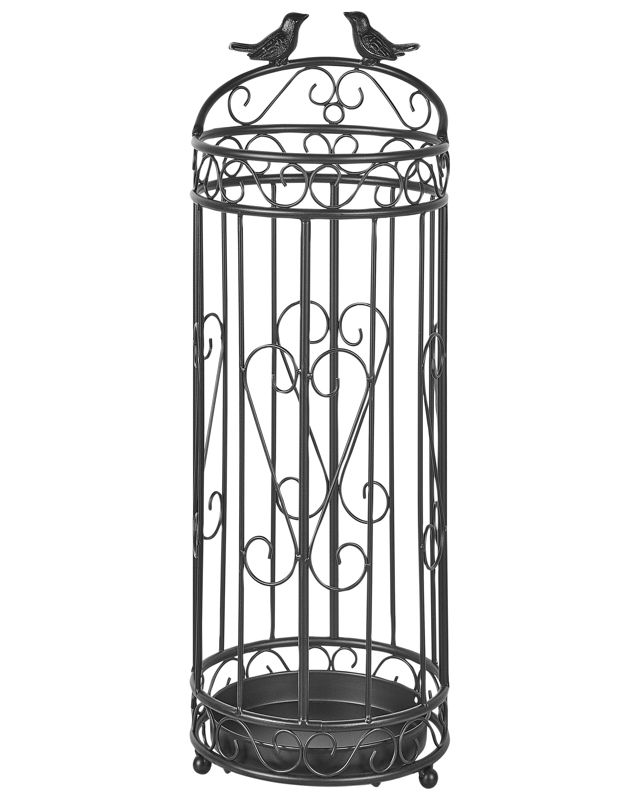 Stojak na parasole czarny Amboise 1 szt.