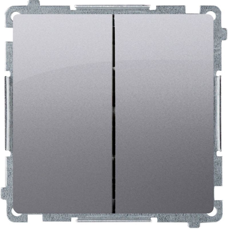 Łącznik podwójny Kontakt-Simon Basic inox