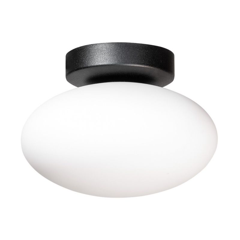 Lampa sufitowa Zuma Line Omi biało-czarna wym: 14 x 18 x 18 cm 1xG9 x 5W 1 szt.